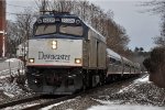 "Downeaster" rolls west